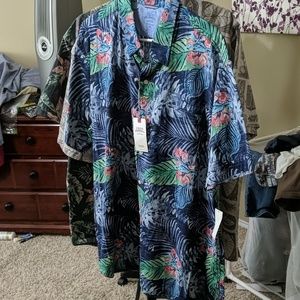 Izod button-up shirt 2XL new with tags